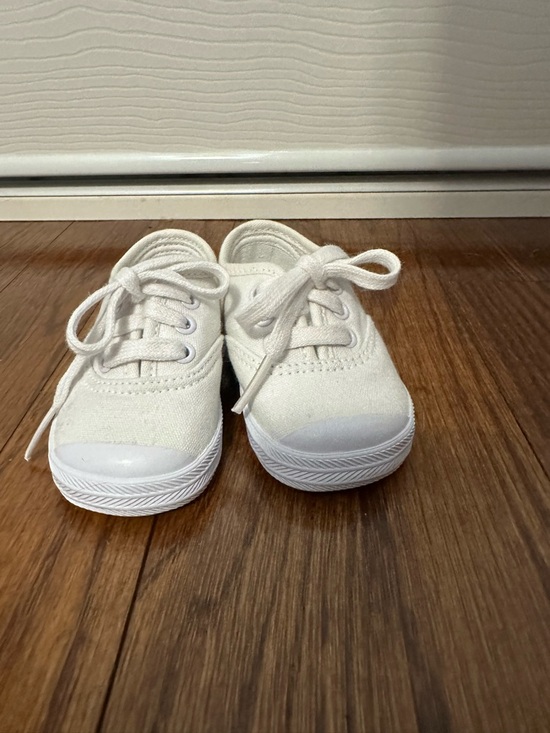 Keds Other - Keds Kids White Canvas Lace-Up Sneakers